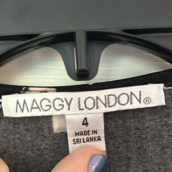 Maggy London wrap dress size 4 - Picture 2 of 4